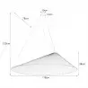 Lampa wisząca KP-10 z serii PEAK Kaja Lighting