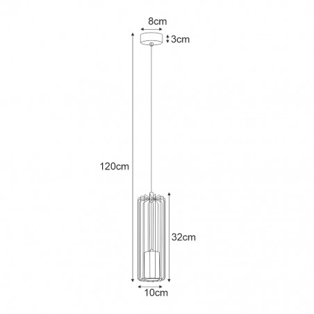 Lampa wisząca K-4930 z serii FALCON Kaja Lighting
