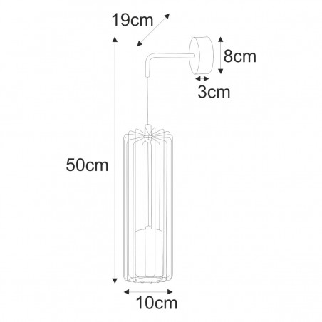 Kinkiet K-4939 z serii GABIA Kaja Lighting