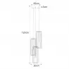 Lampa wisząca K-4937 z serii GABIA Kaja Lighting