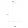 Lampa wisząca K-4950 z serii TAMBO Kaja Lighting