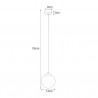 Lampa wisząca K-4910 z serii ISLA Kaja Lighting