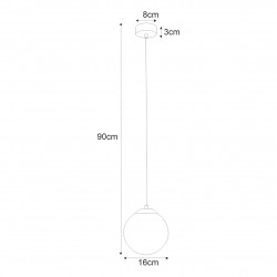 Lampa wisząca K-4911 z serii ISLA Kaja Lighting