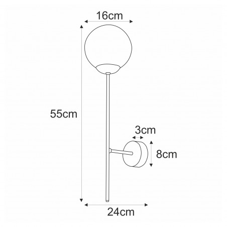 Kinkiet K-4926 z serii SAVOY Kaja Lighting
