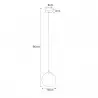 Lampa wisząca K-4920 z serii SAVOY Kaja Lighting