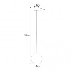 Lampa wisząca K-4921 z serii SAVOY Kaja Lighting