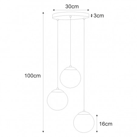 Lampa wisząca K-4746 z serii CAMINA Kaja Lighting