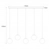 Lampa wisząca K-4747 z serii CAMINA Kaja Lighting