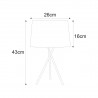 Lampka stołowa / nocna K-4362 z serii REMI WHITE Kaja Lighting