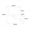 Kinkiet K-4371 z serii REMI GRAY Kaja Lighting