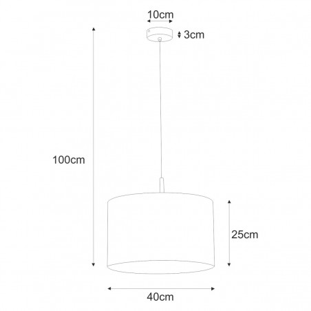 Lampa wisząca K-4320 z serii SIMONE BLACK Kaja Lighting