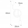 Kinkiet K-4945 z serii KUGA Kaja Lighting