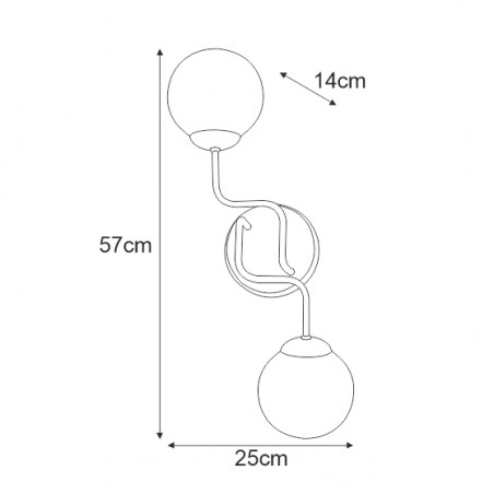 Kinkiet K-4707 z serii KARI Kaja Lighting
