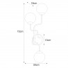 Kinkiet K-4058 z serii BARI Kaja Lighting