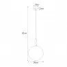 Lampa wisząca K-4887 z serii FARO Kaja Lighting