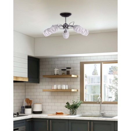 Lampa sufitowa K-JSL-6093/5 CHR z serii XENA Kaja Lighting