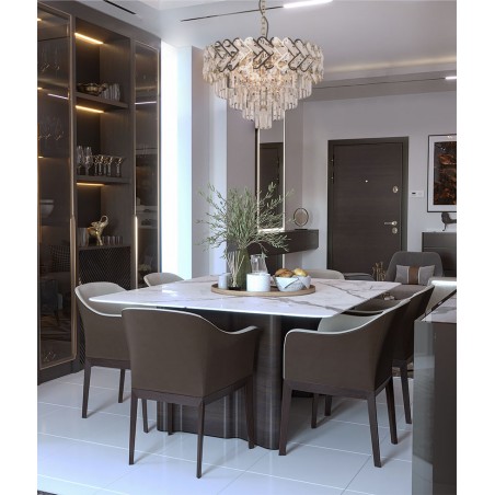 Żyrandol K-8171 z serii TOSCANA GOLD Kaja Lighting