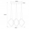 Lampa wisząca K-8160 z serii HILD Kaja Lighting