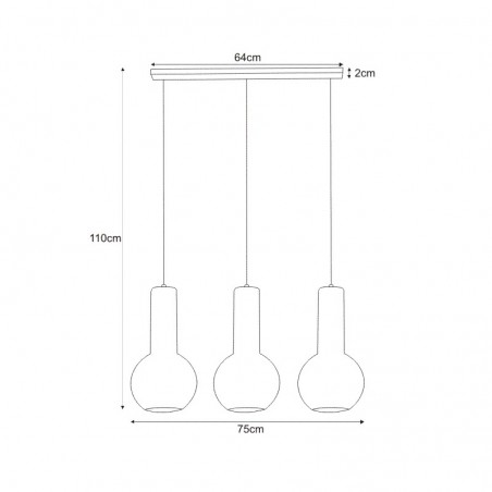 Lampa wisząca K-4526 z serii ARVI WHITE Kaja Lighting