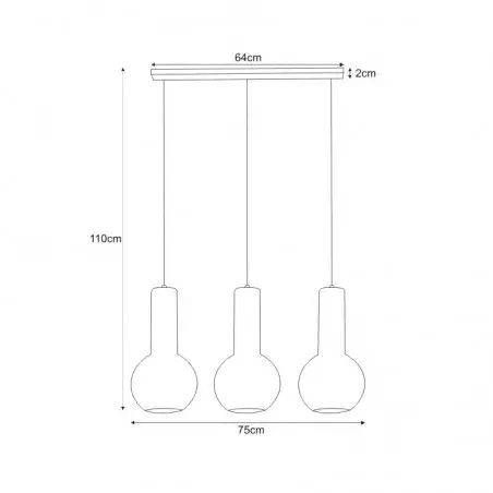 Lampa wisząca K-4526 z serii ARVI WHITE Kaja Lighting
