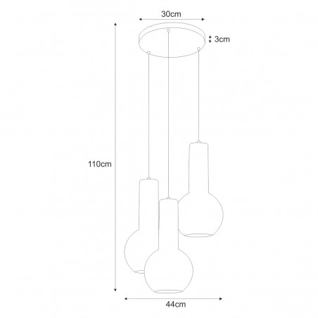 Lampa wisząca K-4527 z serii ARVI WHITE Kaja Lighting