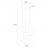 Lampa wisząca K-4527 z serii ARVI WHITE Kaja Lighting
