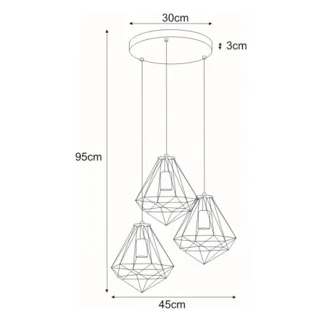 Lampa wisząca K-4006 z serii MARKO Kaja Lighting