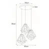 Lampa wisząca K-4006 z serii MARKO Kaja Lighting