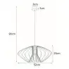 Lampa wisząca K-3407 CZARNY z serii TIZI II Kaja Lighting