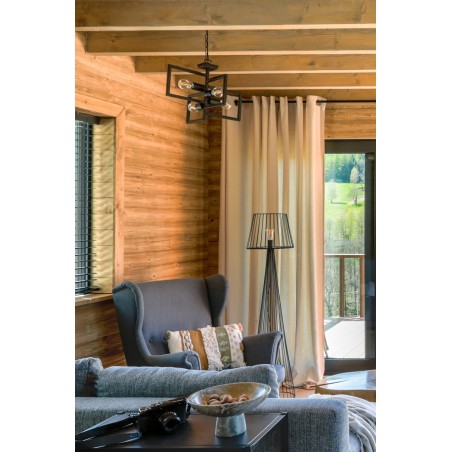 Lampa podłogowa K-4643 z serii SOUL BLACK Kaja Lighting