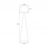 Lampa podłogowa K-4643 z serii SOUL BLACK Kaja Lighting