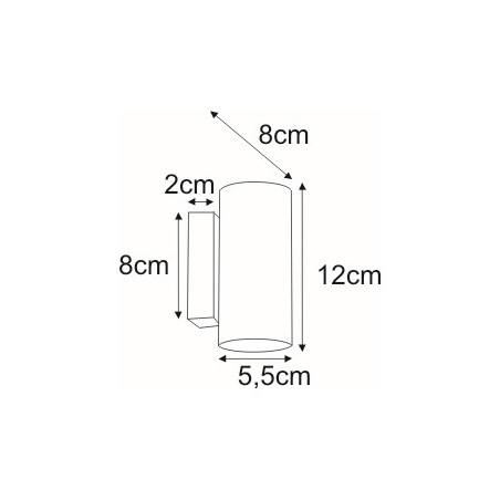 Kinkiet K-4438 z serii DOPIK Kaja Lighting