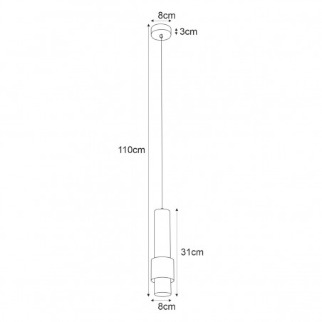 Lampa wisząca K-4544 z serii ROTO Kaja Lighting