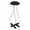 Lampa wisząca K-4401 z serii MILE BLACK Kaja Lighting