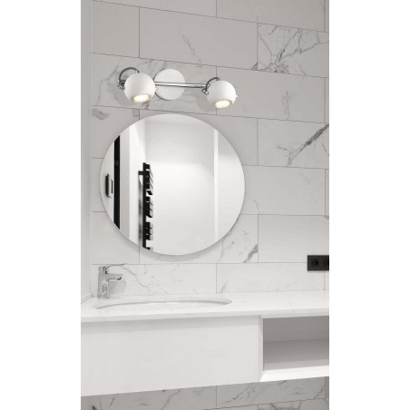 Kinkiet K-8002/2 WH z serii SALVA WHITE Kaja Lighting