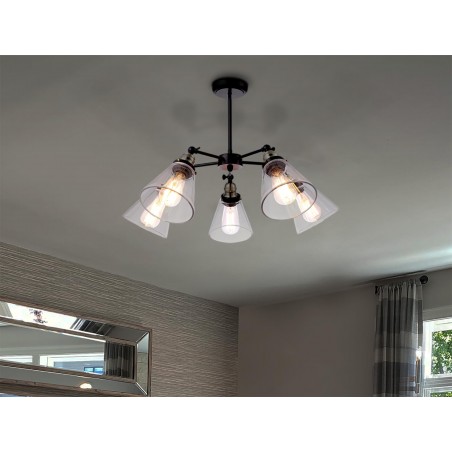 Lampa sufitowa K-8037B-5 z serii SAMANTA Kaja Lighting