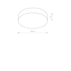ARENA LED Czarny 18W