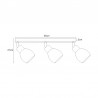 Reflektor / spot K-4566 z serii MIKA BLACK Kaja Lighting