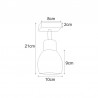 Kinkiet K-4584 z serii MIKA GRAY Kaja Lighting