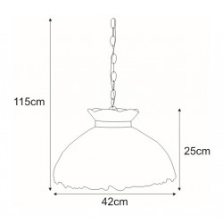 Lampa wisząca K-P16550 z serii FRUIT Kaja Lighting
