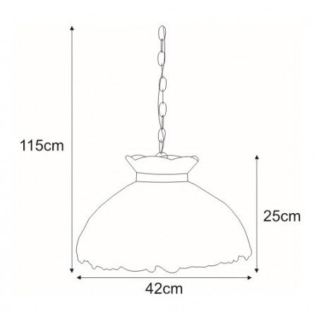Lampa wisząca K-P16550 z serii FRUIT Kaja Lighting