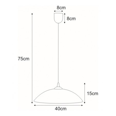 Lampa wisząca K-3512 z serii UFO Kaja Lighting