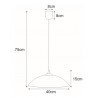 Lampa wisząca K-3515 z serii UFO Kaja Lighting