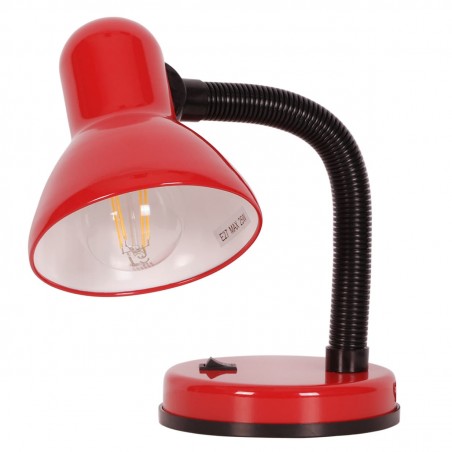 Lampka biurkowa K-MT-203 CZERWONY z serii CARIBA Kaja Lighting