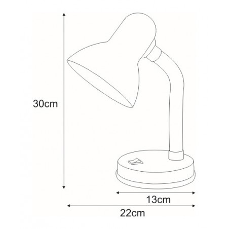 Lampka biurkowa K-MT-203 SELEDYNOWY z serii CARIBA Kaja Lighting