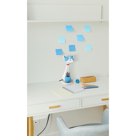 Lampka biurkowa K-BL1605 NIEBIESKI z serii KOTEK Kaja Lighting