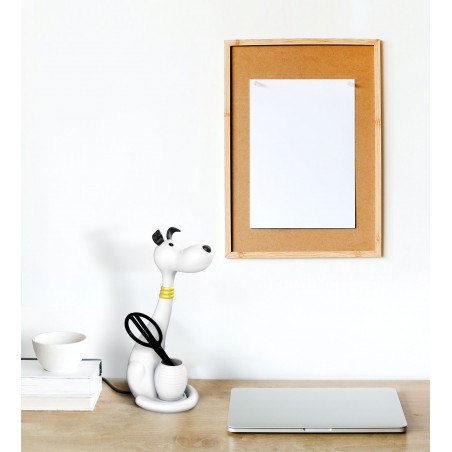 Lampka biurkowa K-BL1607 BIAŁY z serii PIESEK Kaja Lighting