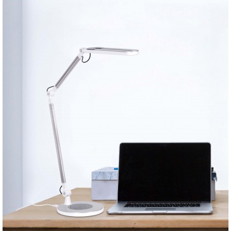 Lampka biurkowa K-BL1221 SREBRNY z serii ALETTE Kaja Lighting