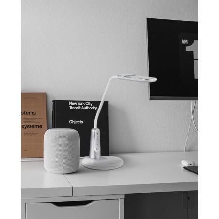 Lampka biurkowa K-BL1391 SREBRNY z serii TIMO Kaja Lighting