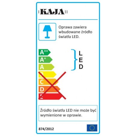 Lampka biurkowa K-BL1208 BIAŁY z serii SOLO Kaja Lighting